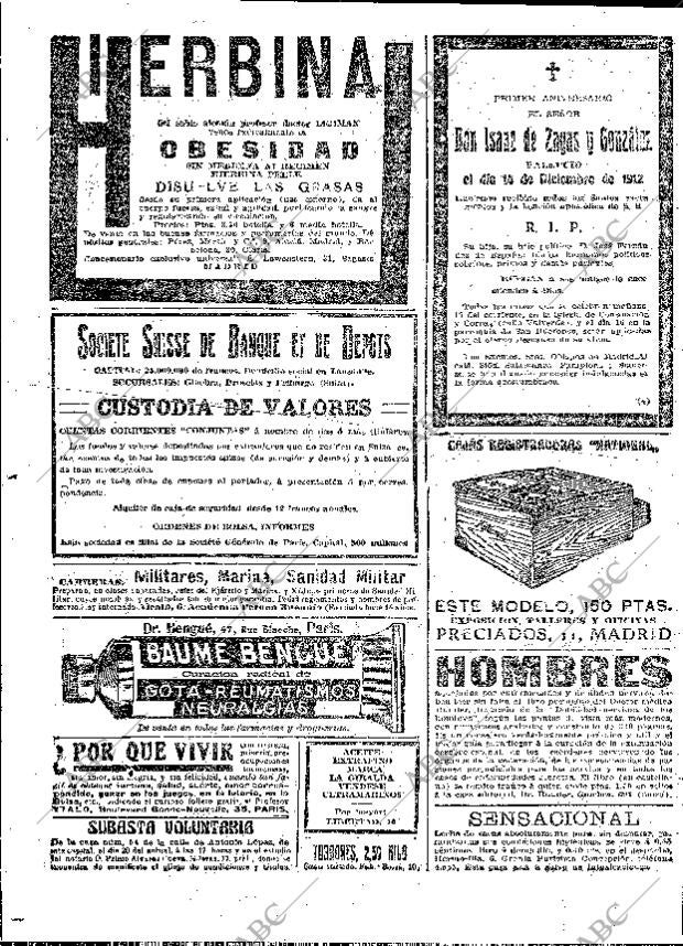 ABC MADRID 14-12-1913 página 28