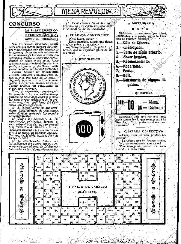 BLANCO Y NEGRO MADRID 14-12-1913 página 57