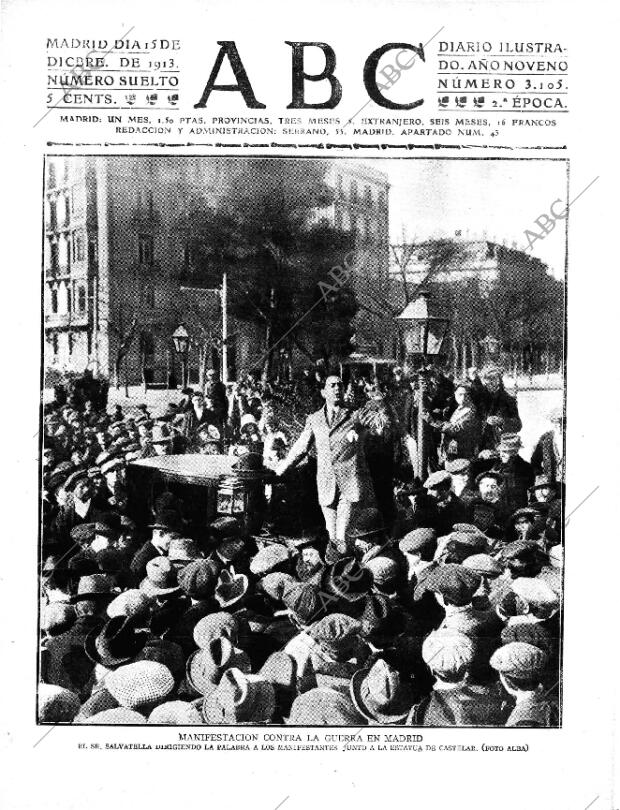 ABC MADRID 15-12-1913 página 1