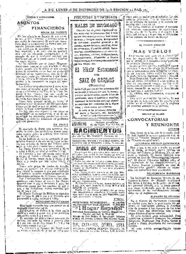 ABC MADRID 15-12-1913 página 12