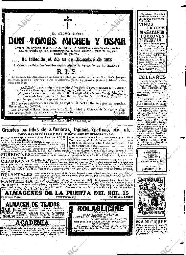 ABC MADRID 15-12-1913 página 21