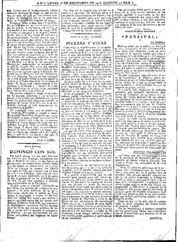 ABC MADRID 15-12-1913 página 5
