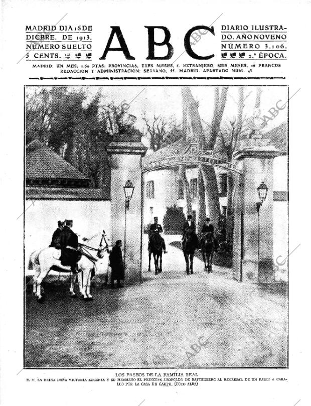 ABC MADRID 16-12-1913 página 1