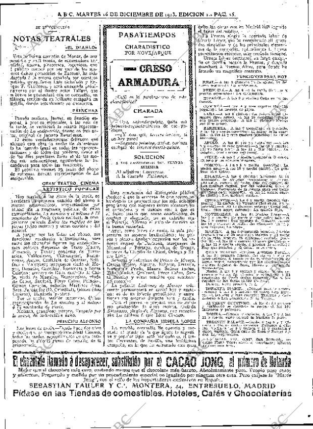 ABC MADRID 16-12-1913 página 15