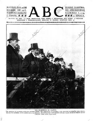 ABC MADRID 19-12-1913 página 1