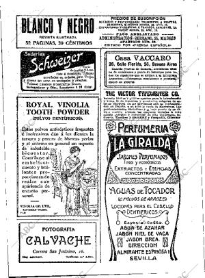 BLANCO Y NEGRO MADRID 21-12-1913 página 2