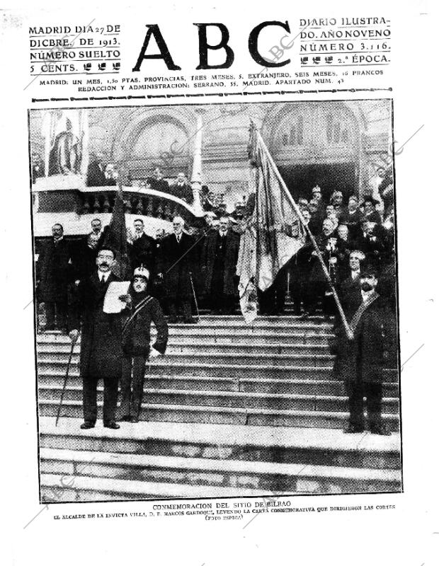 ABC MADRID 27-12-1913 página 1