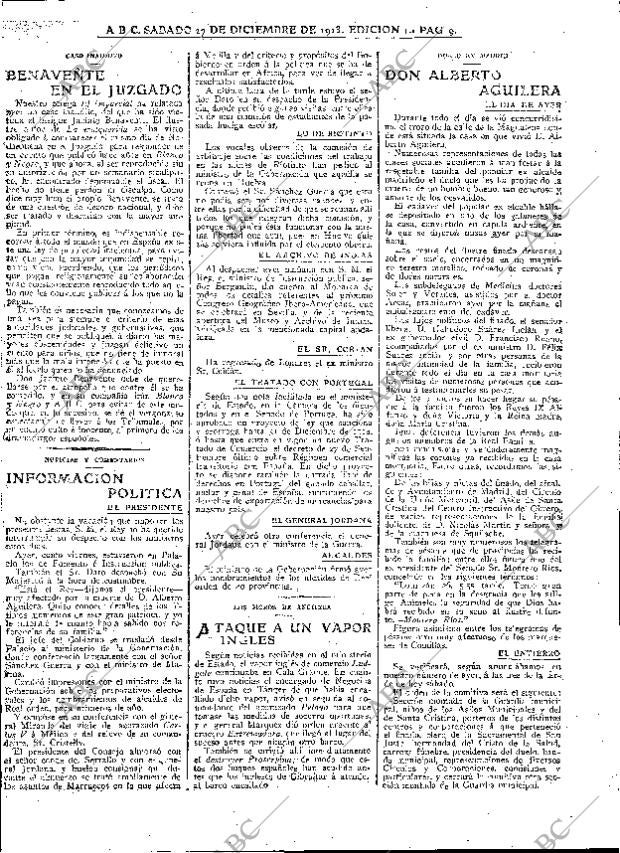 ABC MADRID 27-12-1913 página 9