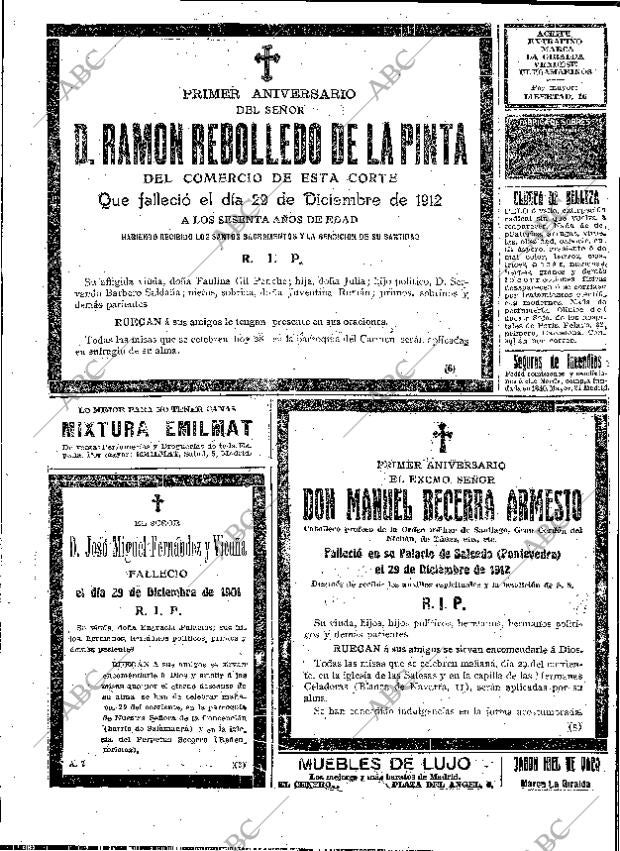 ABC MADRID 28-12-1913 página 16