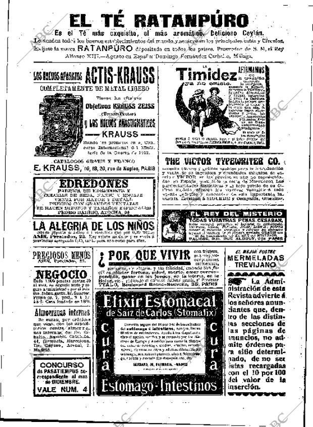 BLANCO Y NEGRO MADRID 28-12-1913 página 4