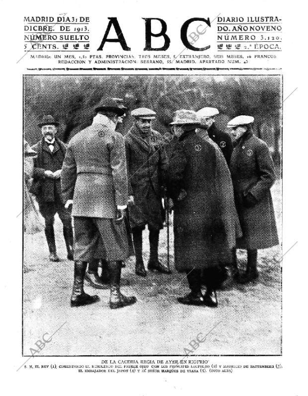 ABC MADRID 31-12-1913 página 1