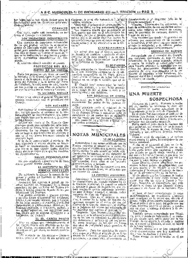 ABC MADRID 31-12-1913 página 8