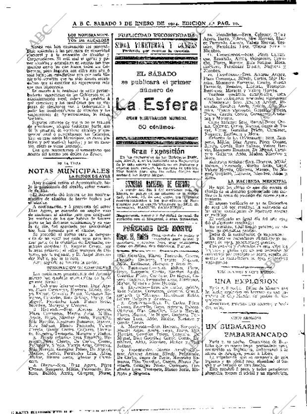 ABC MADRID 03-01-1914 página 10