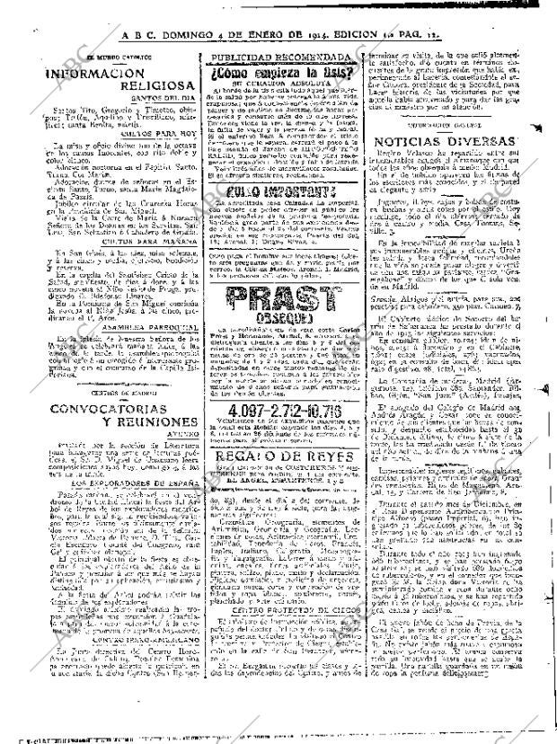 ABC MADRID 04-01-1914 página 12