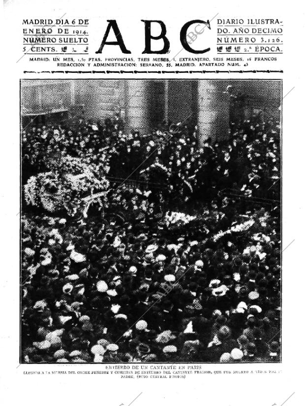 ABC MADRID 06-01-1914 página 1