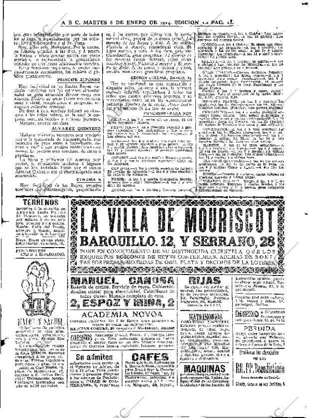 ABC MADRID 06-01-1914 página 15