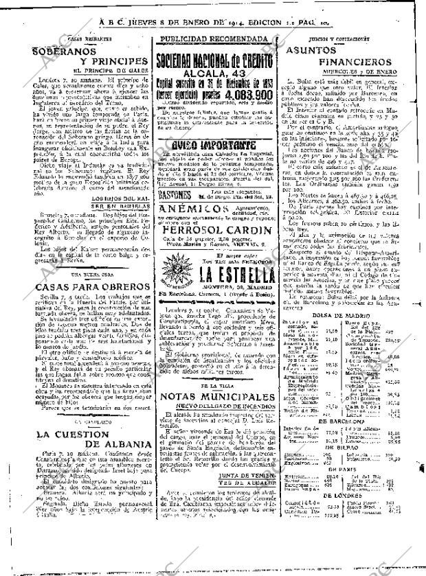 ABC MADRID 08-01-1914 página 10
