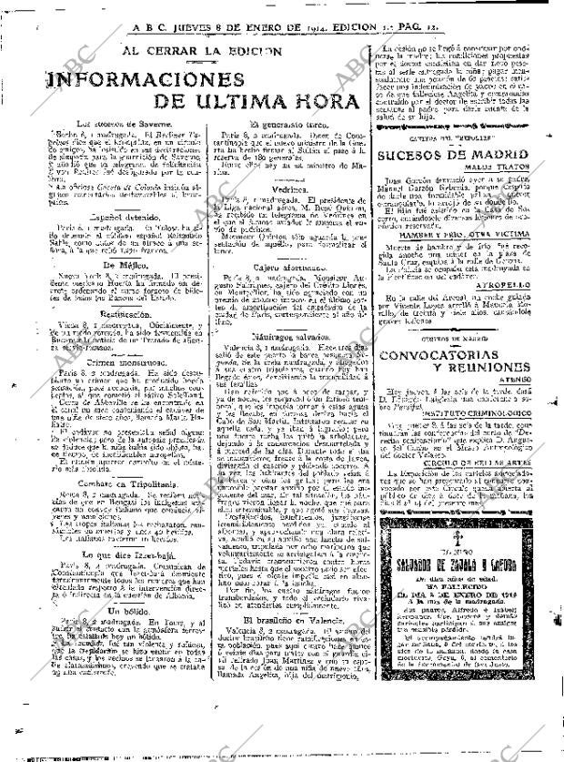 ABC MADRID 08-01-1914 página 12