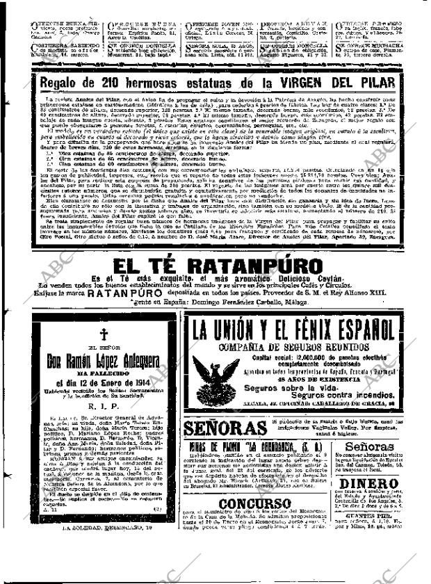 ABC MADRID 13-01-1914 página 17