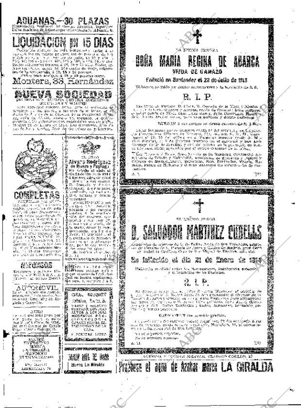 ABC MADRID 22-01-1914 página 15
