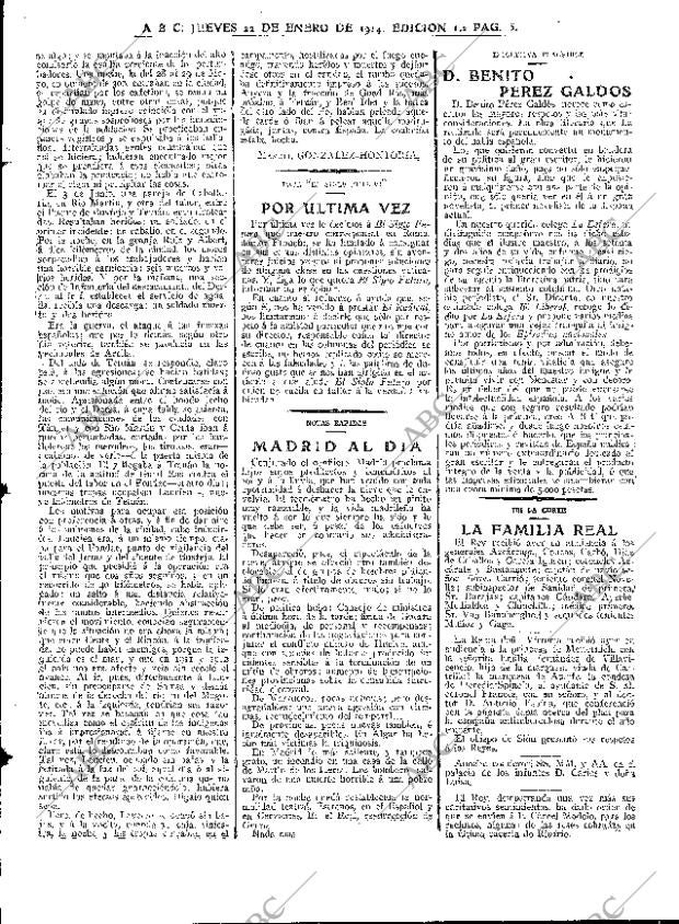 ABC MADRID 22-01-1914 página 5
