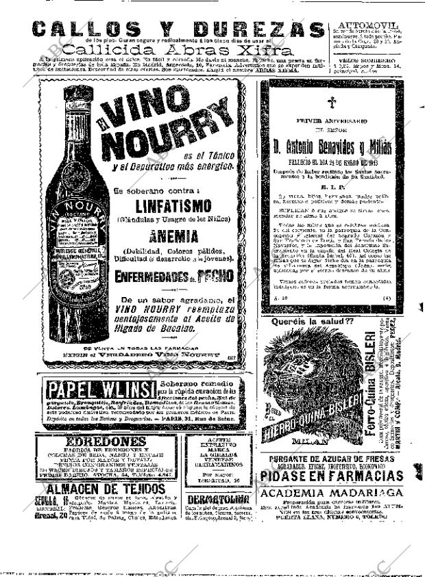 ABC MADRID 23-01-1914 página 22