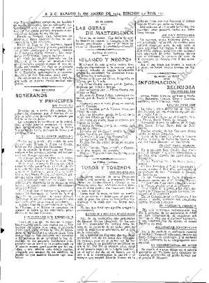 ABC MADRID 31-01-1914 página 11