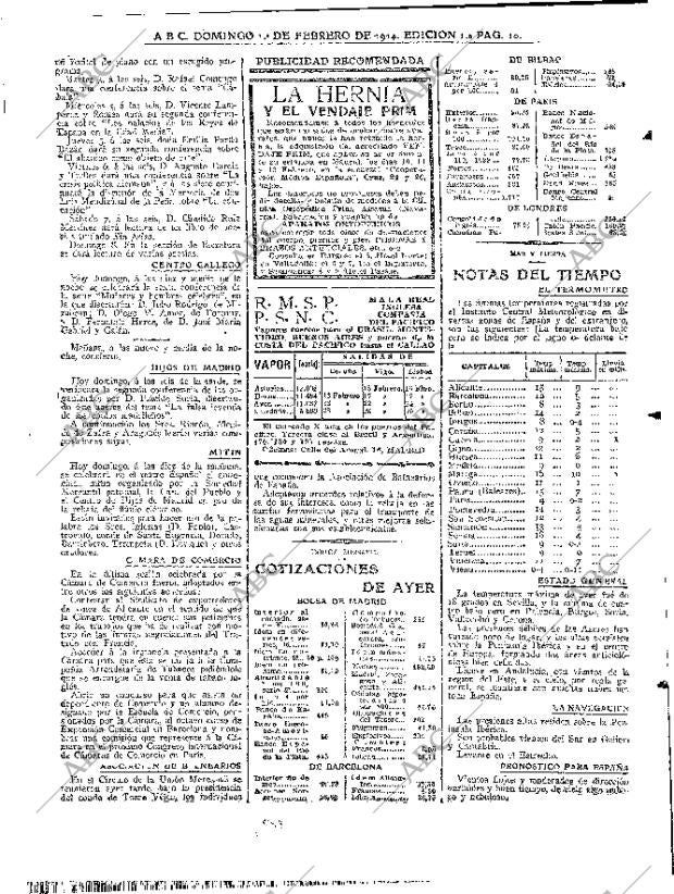 ABC MADRID 01-02-1914 página 10