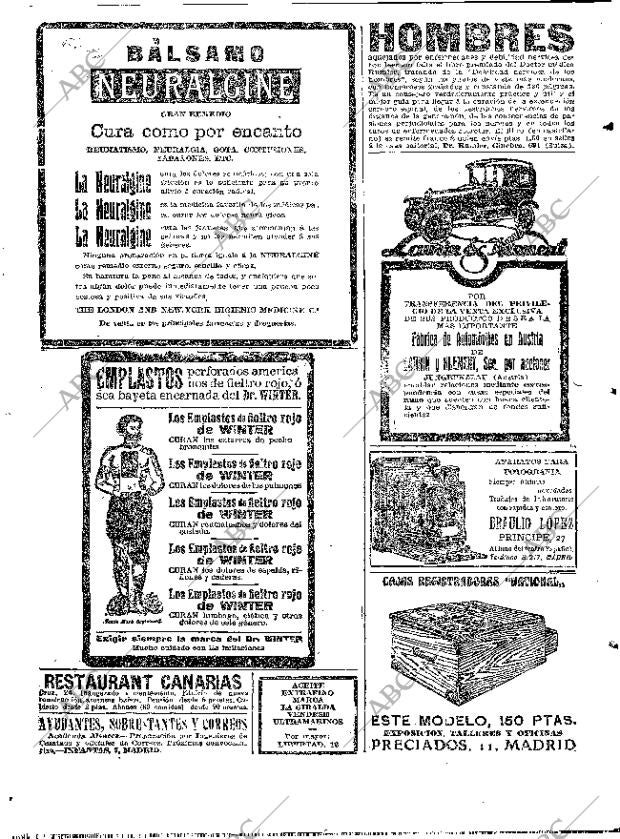 ABC MADRID 01-02-1914 página 18