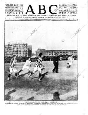 ABC MADRID 02-02-1914 página 1