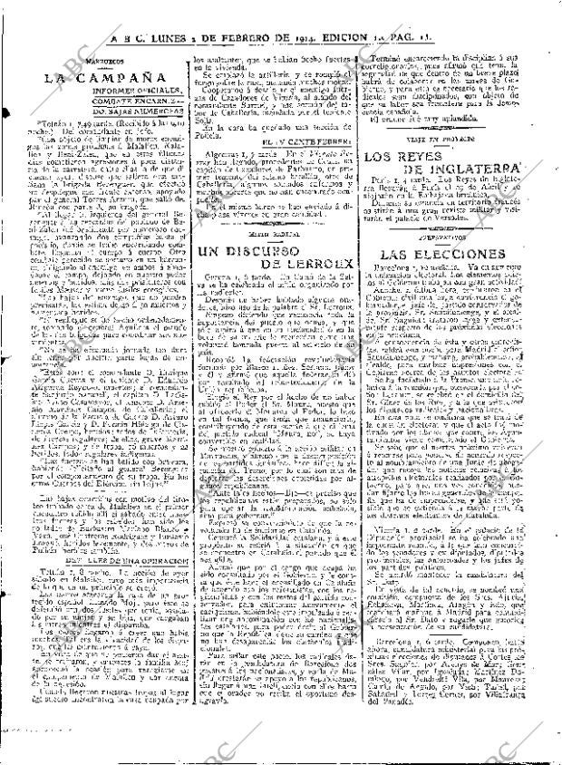 ABC MADRID 02-02-1914 página 13