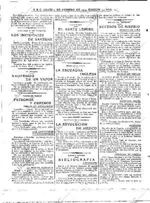 ABC MADRID 02-02-1914 página 14