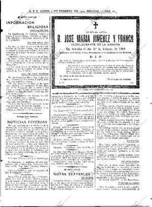 ABC MADRID 02-02-1914 página 17