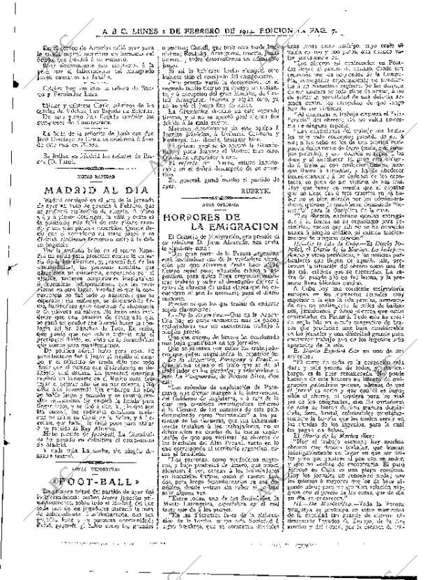 ABC MADRID 02-02-1914 página 7