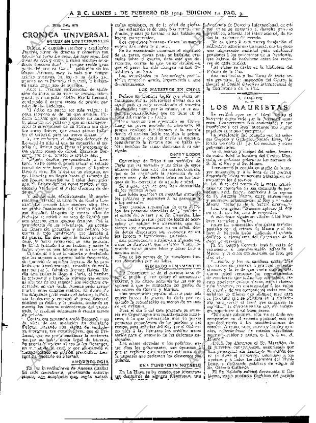 ABC MADRID 02-02-1914 página 9
