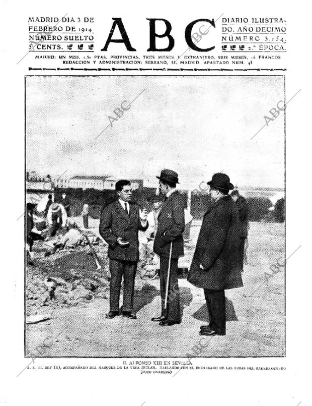 ABC MADRID 03-02-1914 página 1