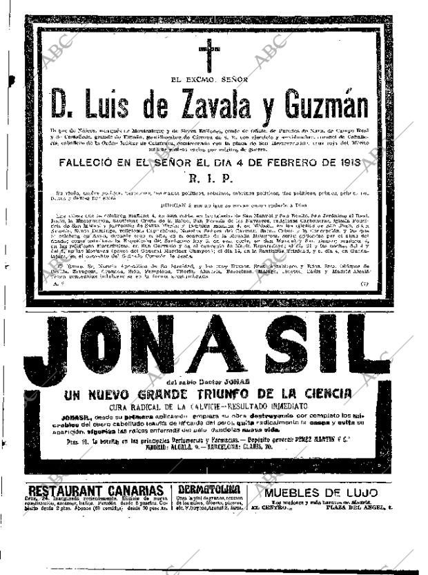 ABC MADRID 03-02-1914 página 19