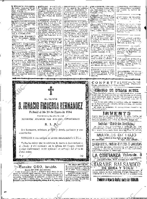 ABC MADRID 05-02-1914 página 20