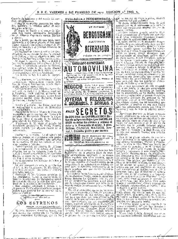 ABC MADRID 06-02-1914 página 8