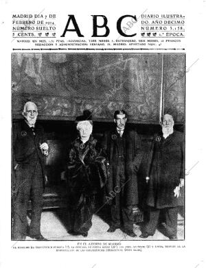 ABC MADRID 07-02-1914 página 1