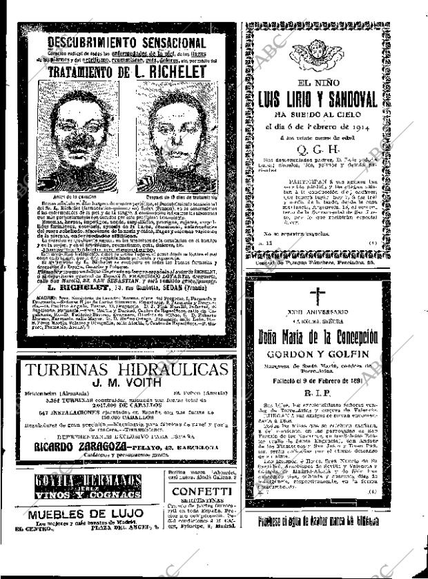 ABC MADRID 07-02-1914 página 23