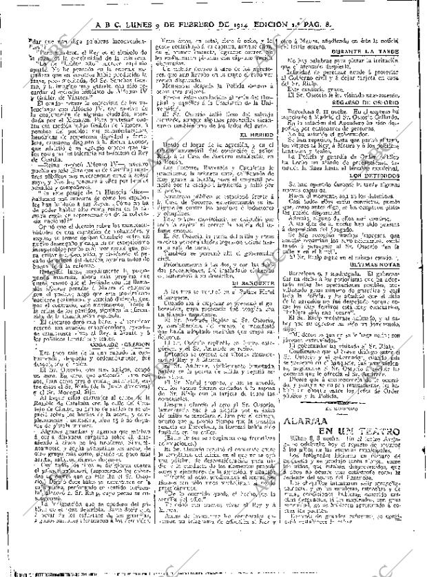 ABC MADRID 09-02-1914 página 8
