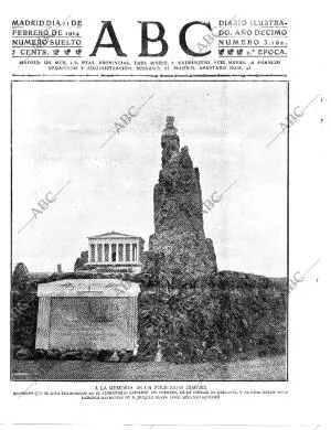 ABC MADRID 11-02-1914 página 1
