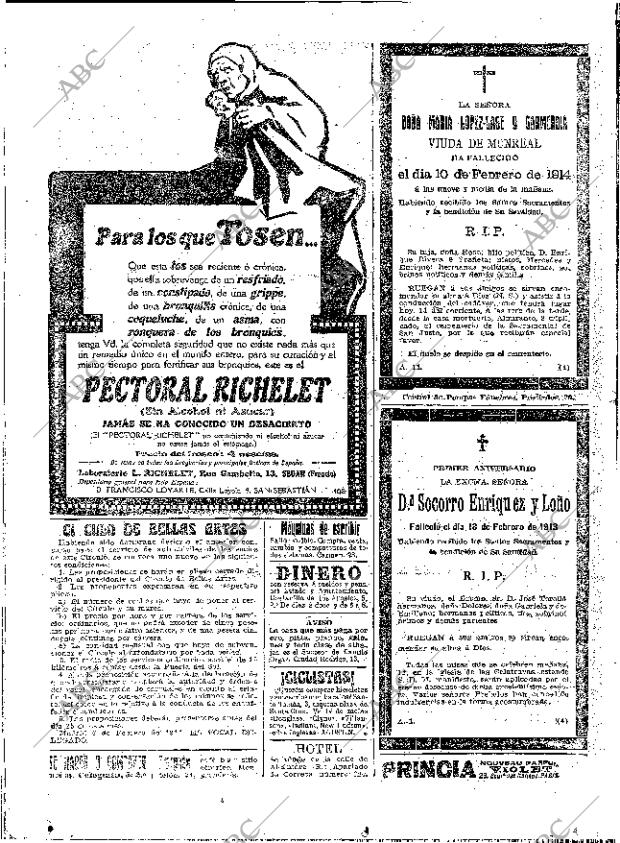 ABC MADRID 11-02-1914 página 18