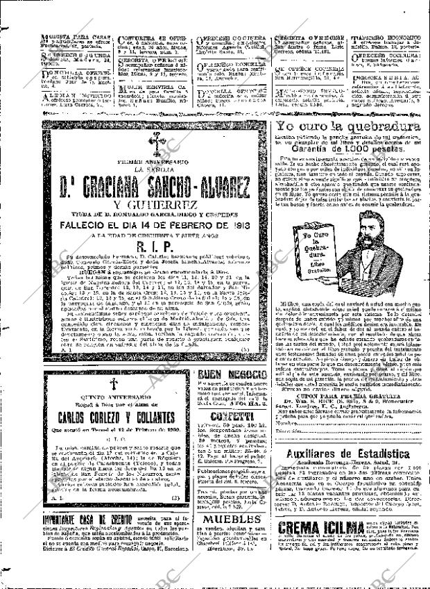 ABC MADRID 11-02-1914 página 22