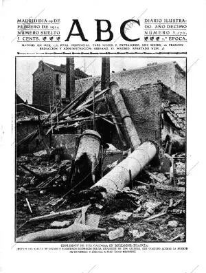 ABC MADRID 19-02-1914 página 1