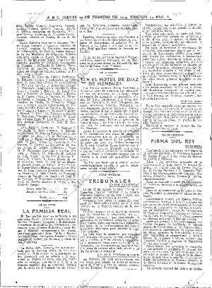 ABC MADRID 19-02-1914 página 8