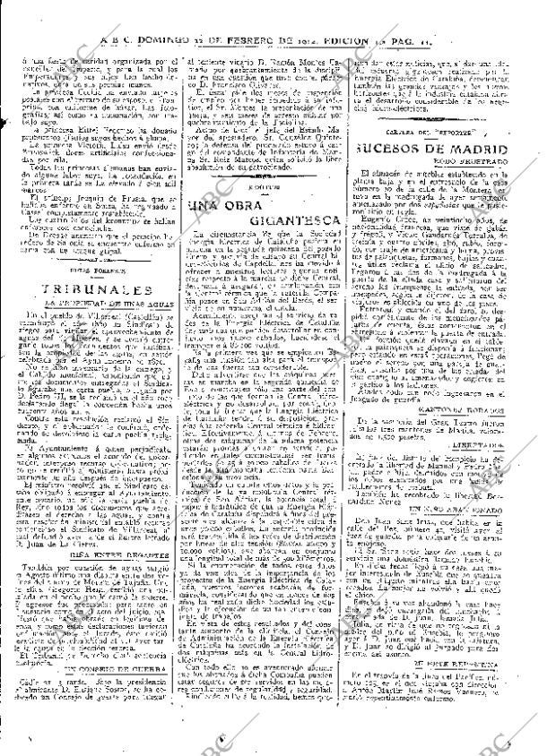 ABC MADRID 22-02-1914 página 11