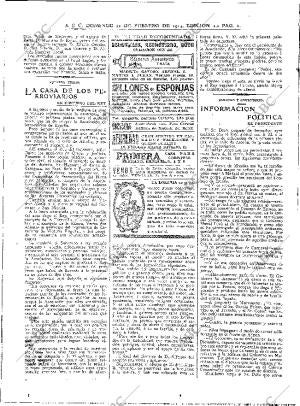 ABC MADRID 22-02-1914 página 6