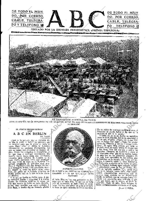 ABC MADRID 23-02-1914 página 3